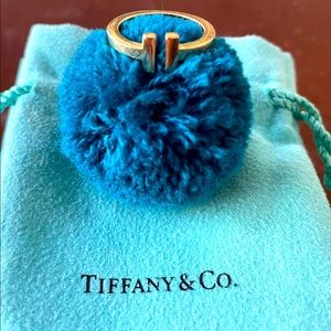 Tiffany & Co: Tiffany T Square Ring Size 7 18k Yellow Gold